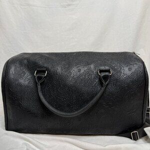 Culture Kings Black Duffle Weekender Bag